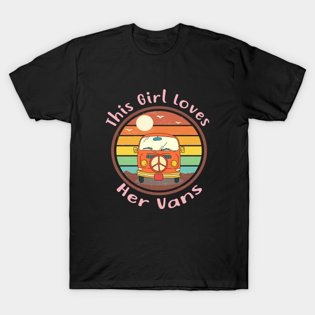 Girls Love Vans 1 T-Shirt by Cortes1